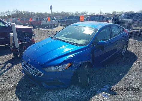 2018 Ford Fusion Se from USA, damaged, VIN 3FA6P0H75JR189856